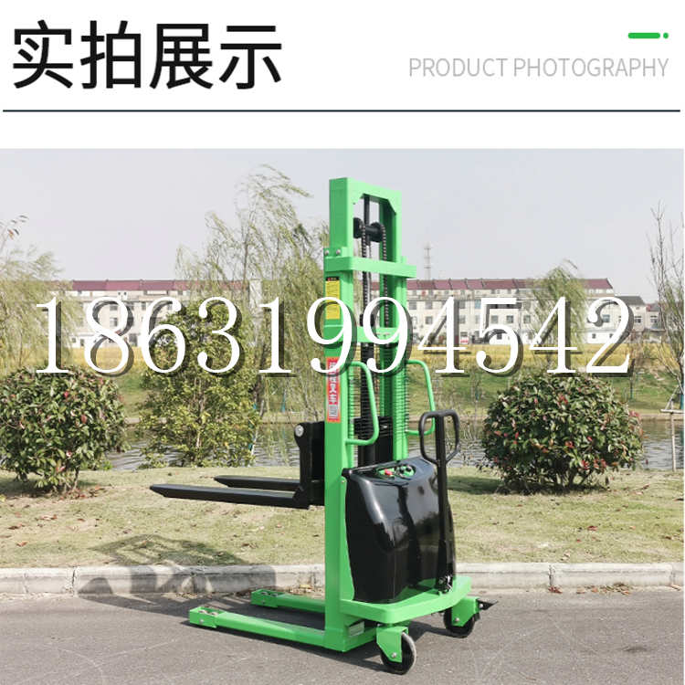 仁德区电动叉车堆高车液压铲车电瓶1吨2吨站驾步行式小型全自动叉车